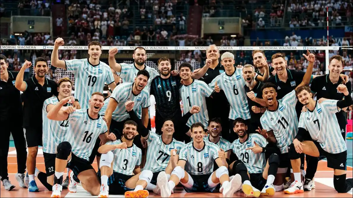 TODO LISTO. Argentina aguarda el debut frente a Finlandia en el Coliseo Smart Araneta.