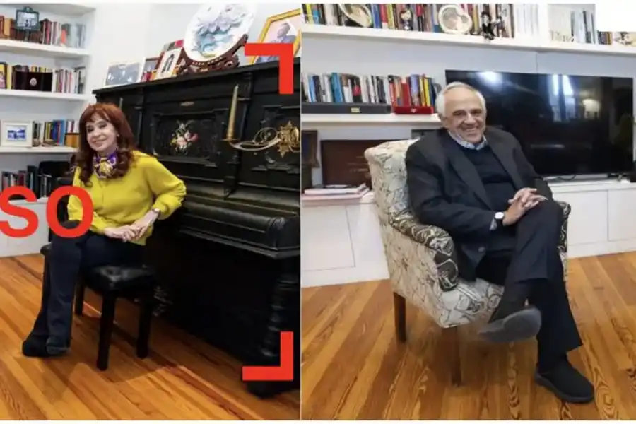 FOTO VIRAL. A la izquierda, la foto viral. A la derecha, la foto original. 