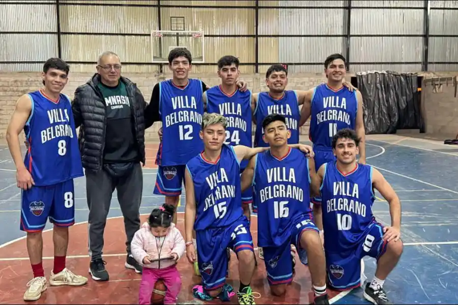 MÁS EQUIPOS EN CANCHA. Villa Belgrano dijo presente en el Clausura y busca consolidarse entre los protagonistas del básquet salteño.