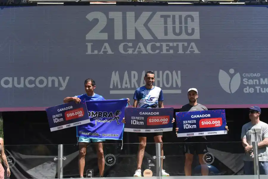 Santillán en 2024 se quedó con los 10K LA GACETA 