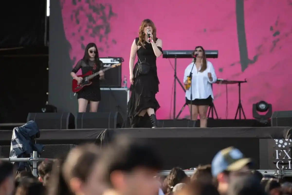 Luciana Tagliapietra pisa por primera el escenario del Norte Rock