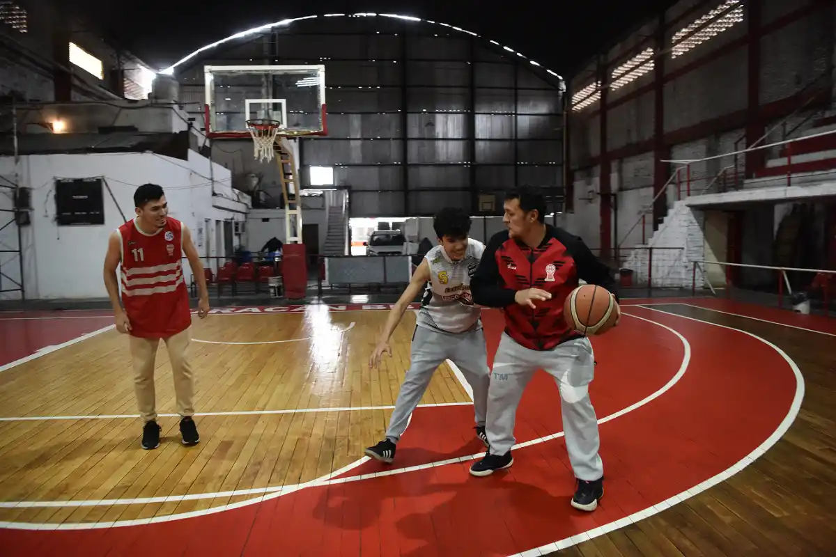 Para los Fernández el básquet es una herencia. 