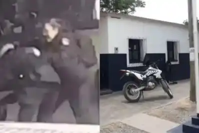 Escándalo en Jujuy: dos policías se pelearon a golpes en una comisaría por un oficial