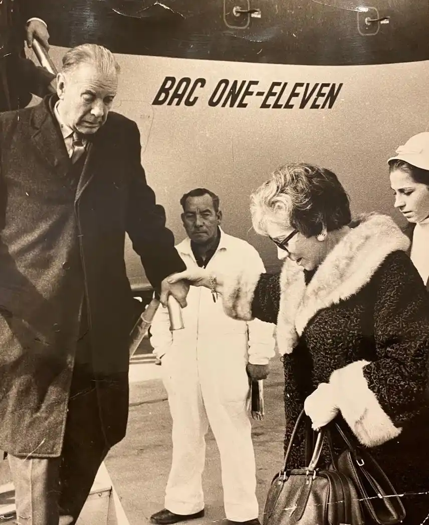 Recuerdos fotográficos: tres visitas borgeanas: 1950, 1964 y 1969