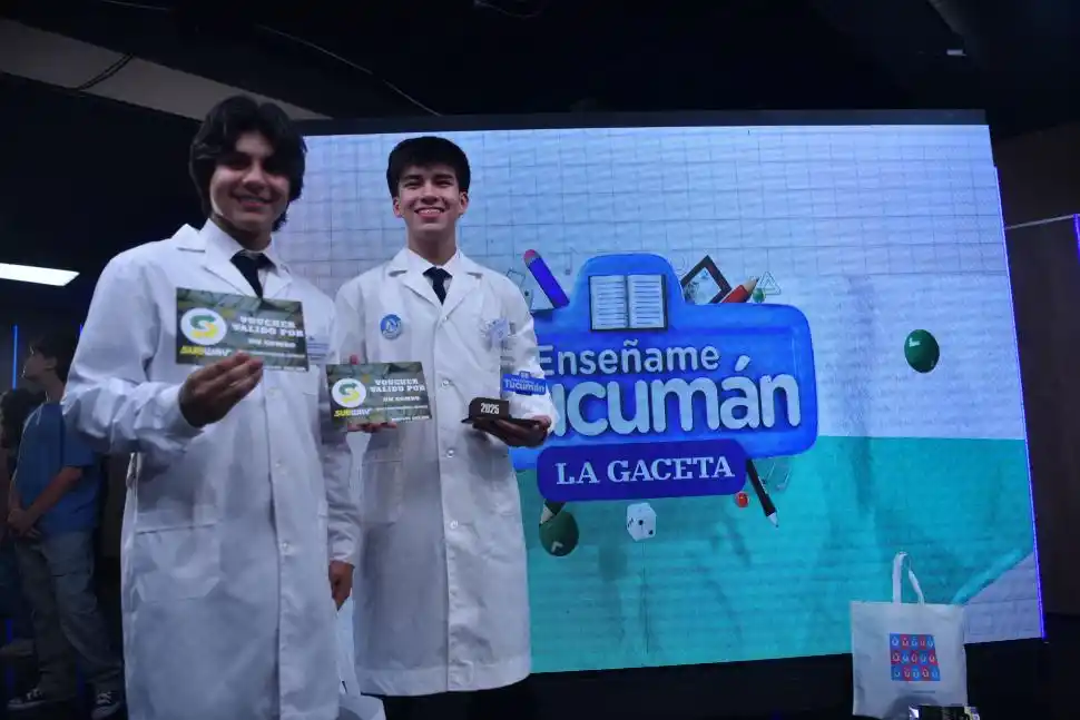 ORGULLOSOS. Javier y Miguel contaron que están felices no solo por haber llegado a la final del concurso, sino porque esta experiencia les permitió conocerse más y valorar el lugar donde viven: “una oportunidad hermosa”.