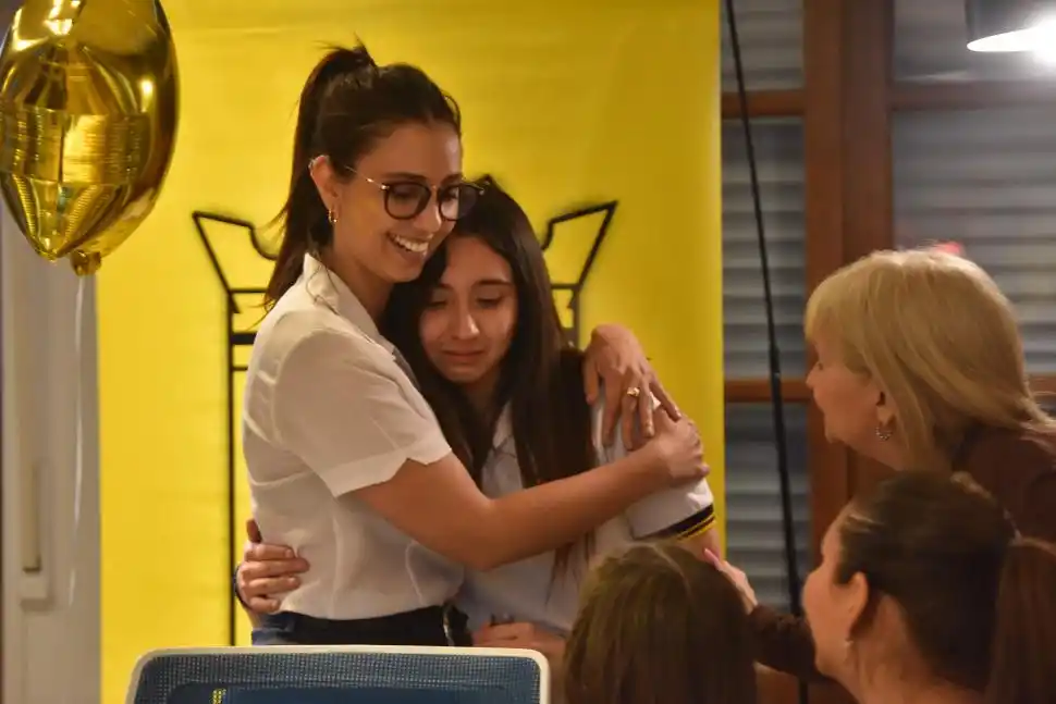 CONTENCIÓN. Las profesoras fueron pilares de los participantes.