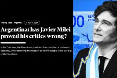 Según Financial Times, Javier Milei atraviesa la mayor crisis de su presidencia