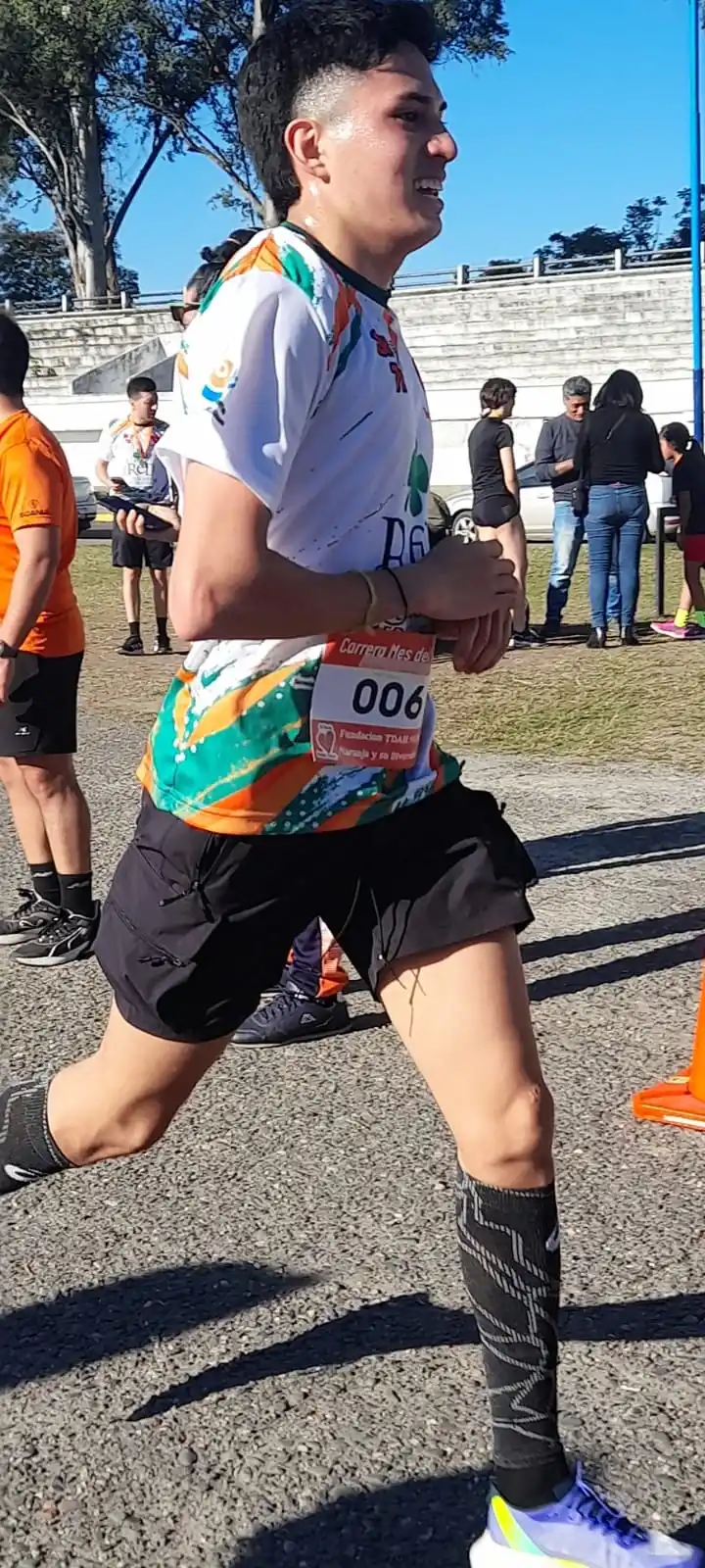 DARLO TODO. Tiene 18 años y quiere vivir una de sus primeras grandes experiencias.