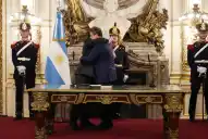 “Somos optimistas; el futuro del país va a ser bueno”, dijo Lisandro Catalán tras jurar como ministro del Interior