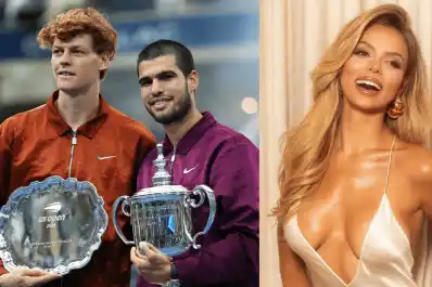 La modelo Brooks Nader estuvo saliendo al mismo tiempo con Carlos Alcaraz y Jannik Sinner, según la prensa rosa estadounidense