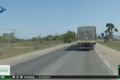 La ruta 325: el camino a Monteros, sin señalización y con baches parchados