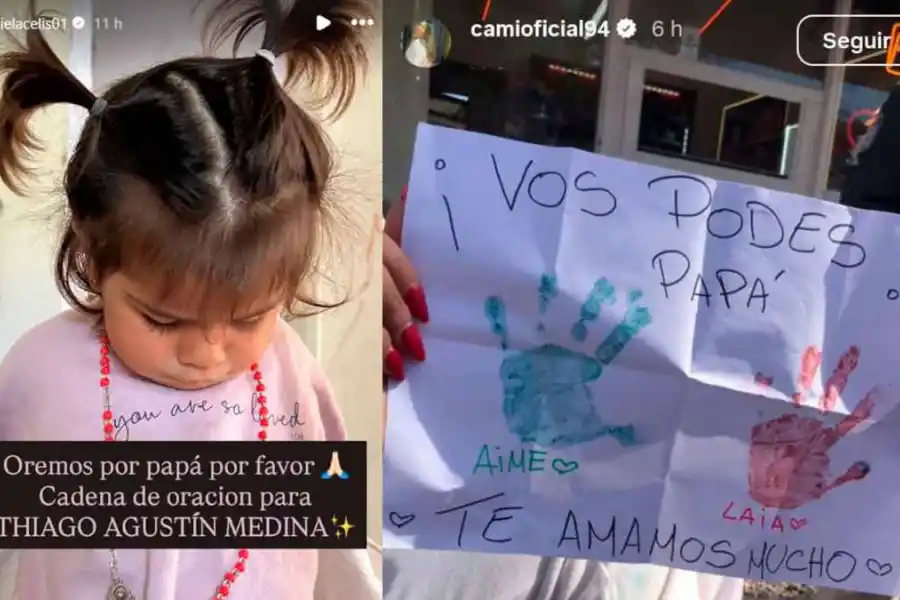 Thiago Medina pelea por su vida: el conmovedor mensaje de sus hijas que emociona a todos