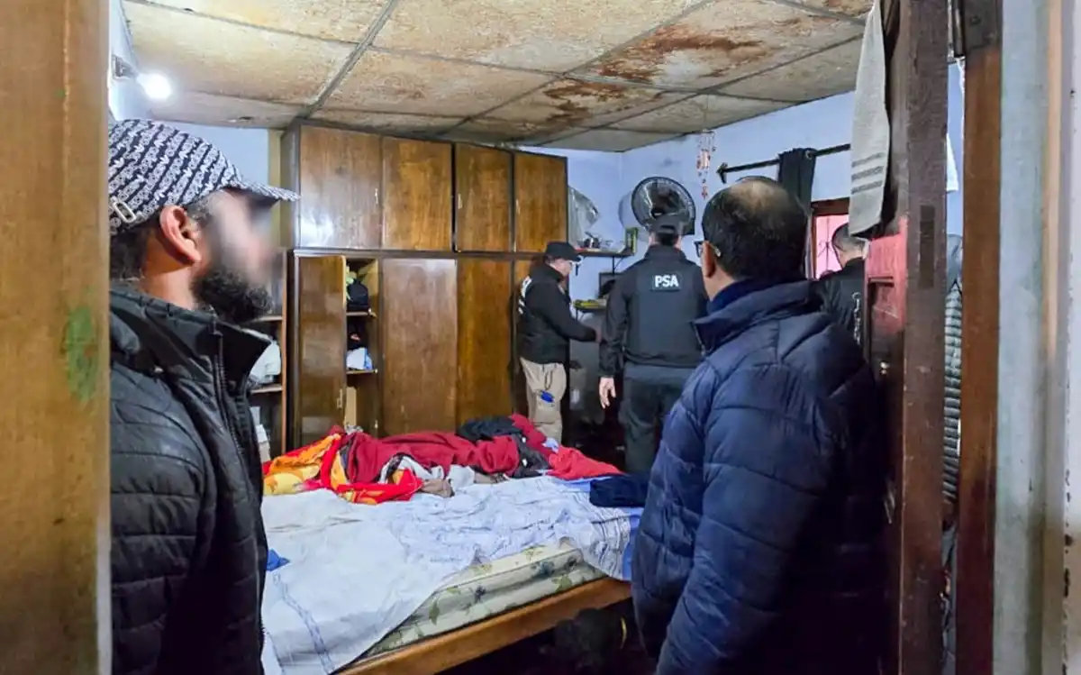 Operativo de la PSA.