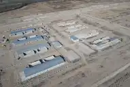 “El Gobierno provincial terminó pagando esta obra”, dijo Jorge Garber en la inauguración del penal de Benjamín Paz