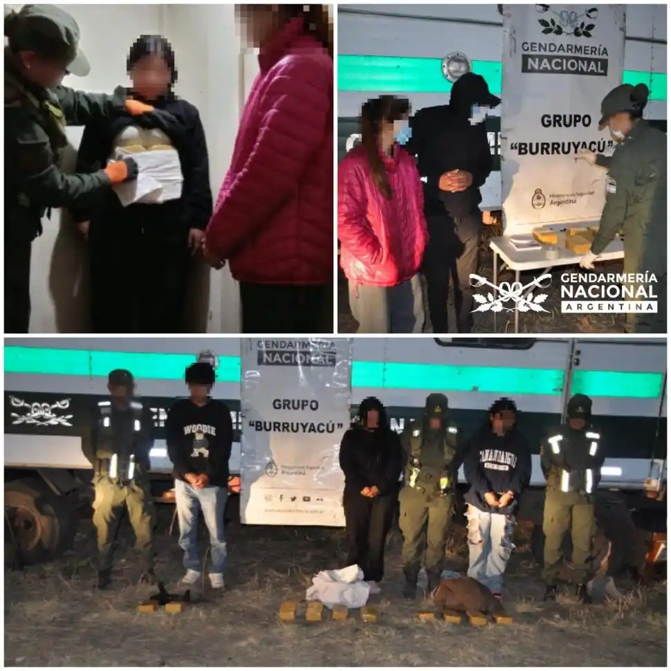 Secuestraron 17 kilos de cocaína en 7 de Abril