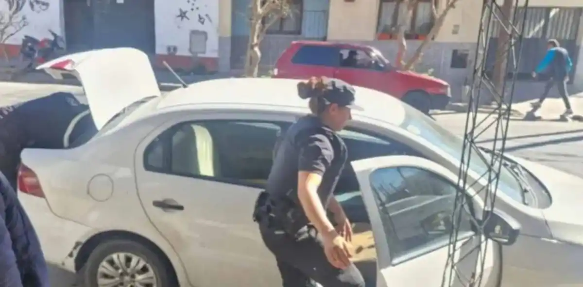 El auto del remisero imputado