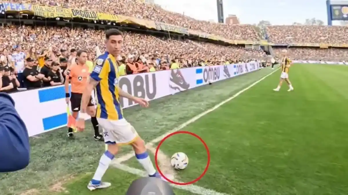 Ángel Di María hizo un golazo olímpico.