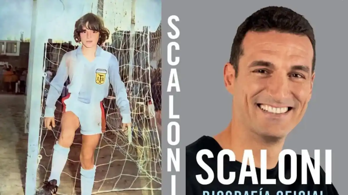 Scaloni presentó su biografía.