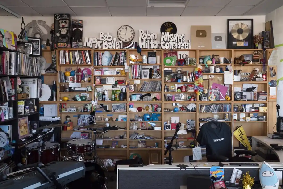 El escenario del Tiny Desk