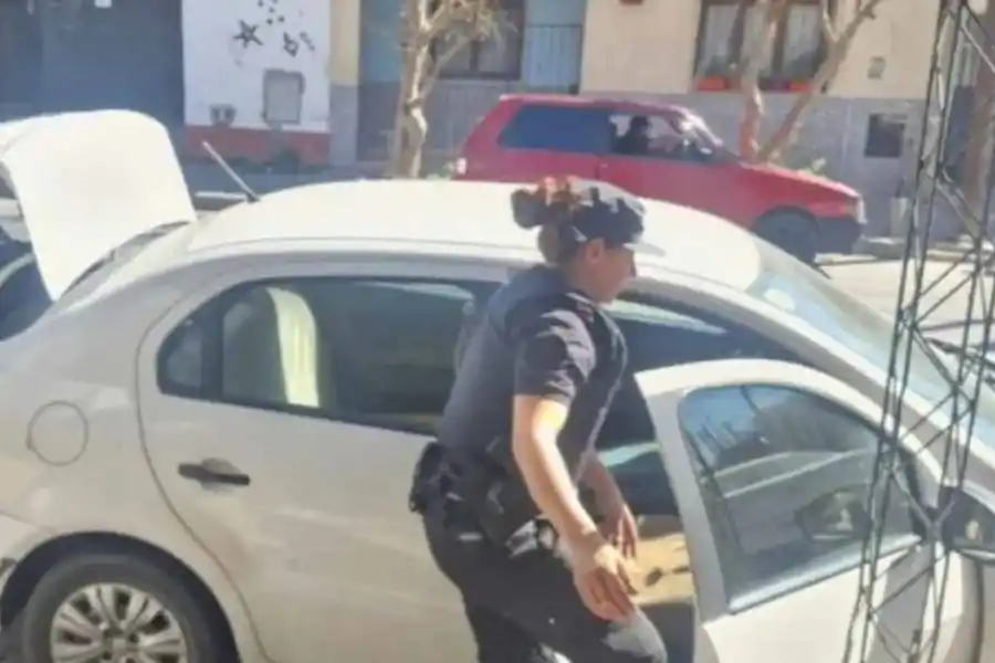 El auto del remisero imputado