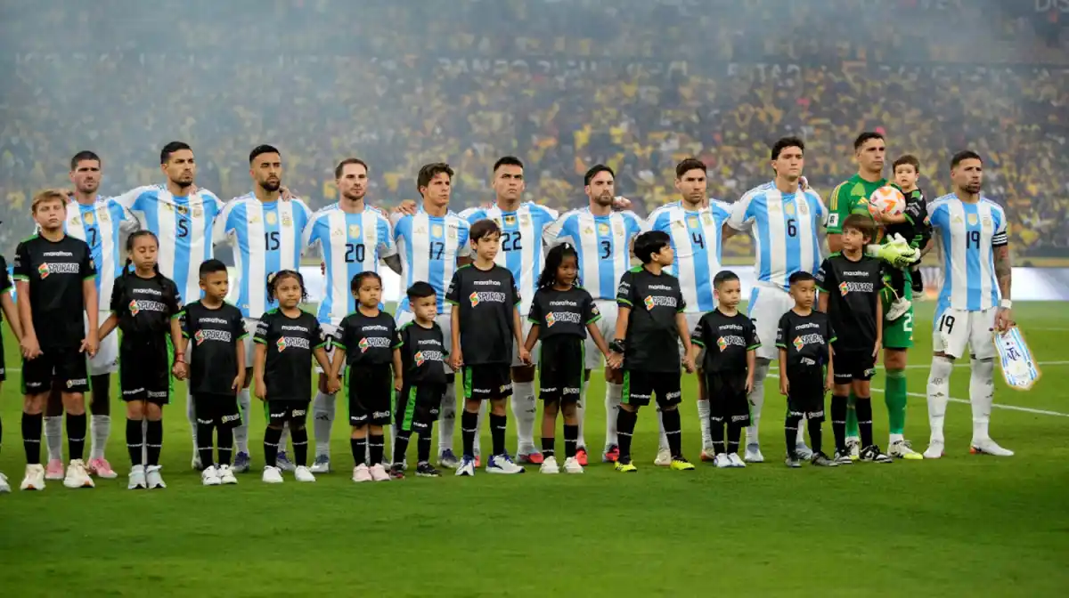 La Selección cayó al tercer puesto del ranking FIFA.