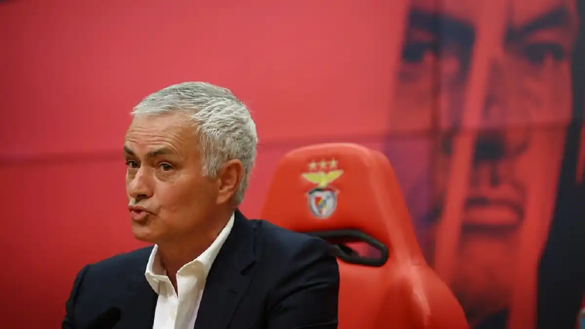 Mourinho regresó a Benfica tras 25 años y lanzó una frase que conmovió a los hinchas