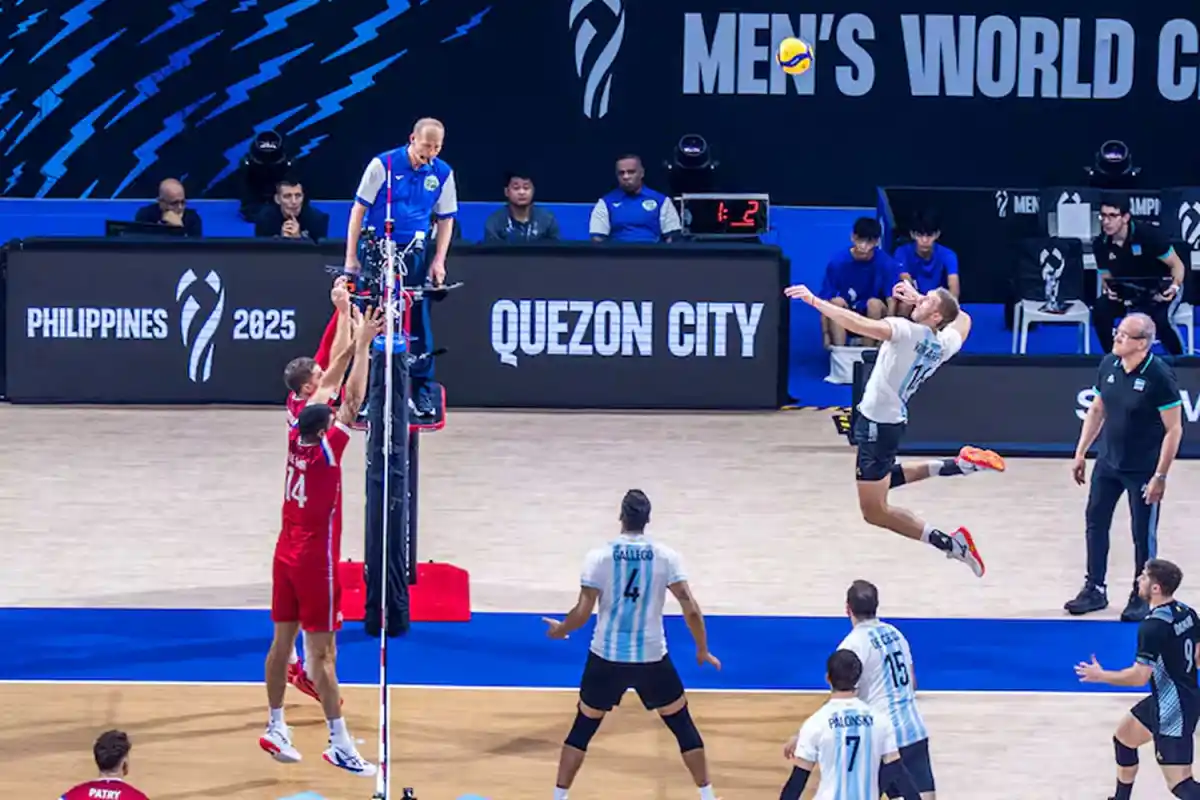 Argentina venció 3-2 a Francia en el Mundial de Voley y se clasificó a los octavos de final.