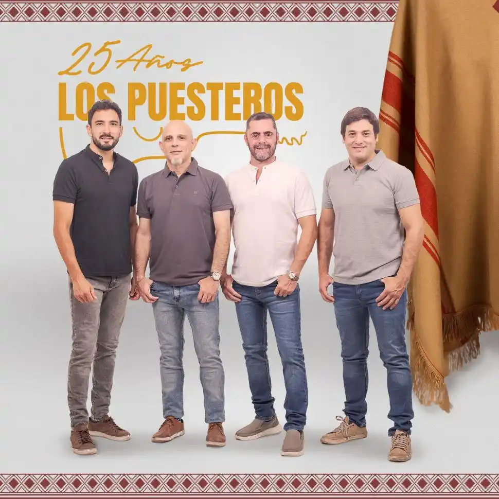 GRUPO RECONOCIDO. Los Puesteros tienen una acreditada trayectoria.