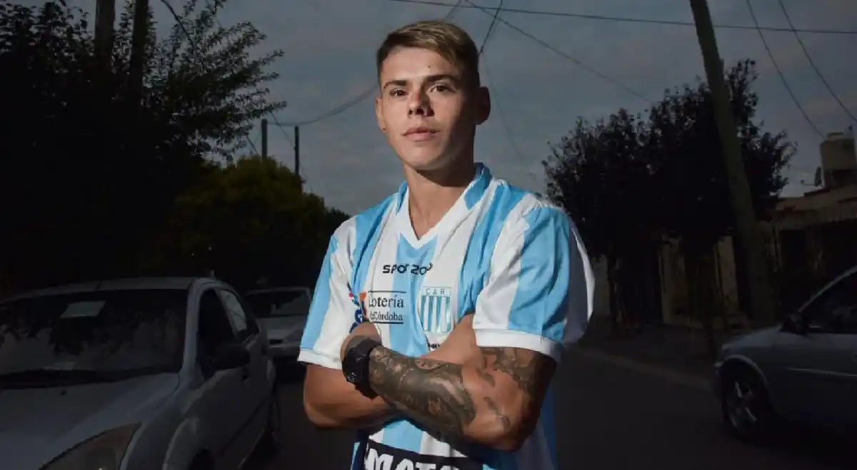 RECUERDO. “Wachi” García marcó 13 goles en su paso por Racing de Córdoba.