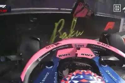 Así fue el accidente de Colapinto que lo dejó eliminado en la Q1 del GP de Azerbaiyán; mañana largará desde el puesto 16