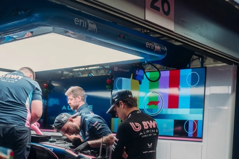 Colapinto, un golpe, una frase picante y mucho carácter