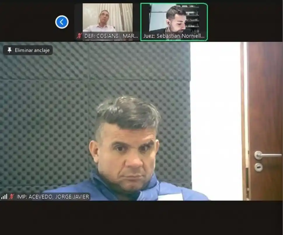 PRÓFUGO. Javier Acevedo estuvo un mes evadido de la Justicia.