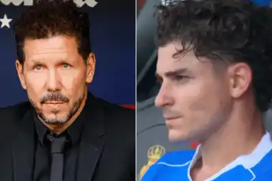Julián Álvarez, entre goles y bronca: el cruce con Simeone en medio del mal arranque del Atlético de Madrid