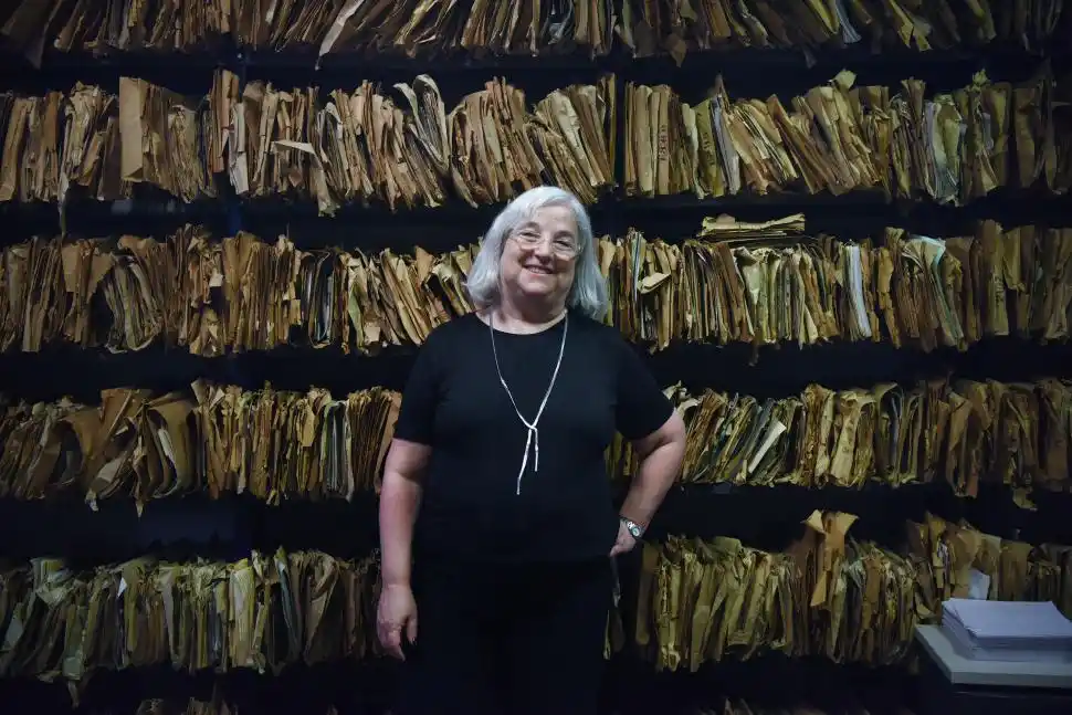 EN TUCUMÁN. Diuk habló ante cientos de docentes que acudieron al Congreso de Alfabetización. Luego se prestó a la charla en LA GACETA. la gaceta / foto de analía jaramillo
