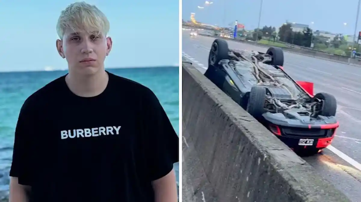 El influencer Brunenger sufrió un accidente automovilístico: ¿qué pasó?