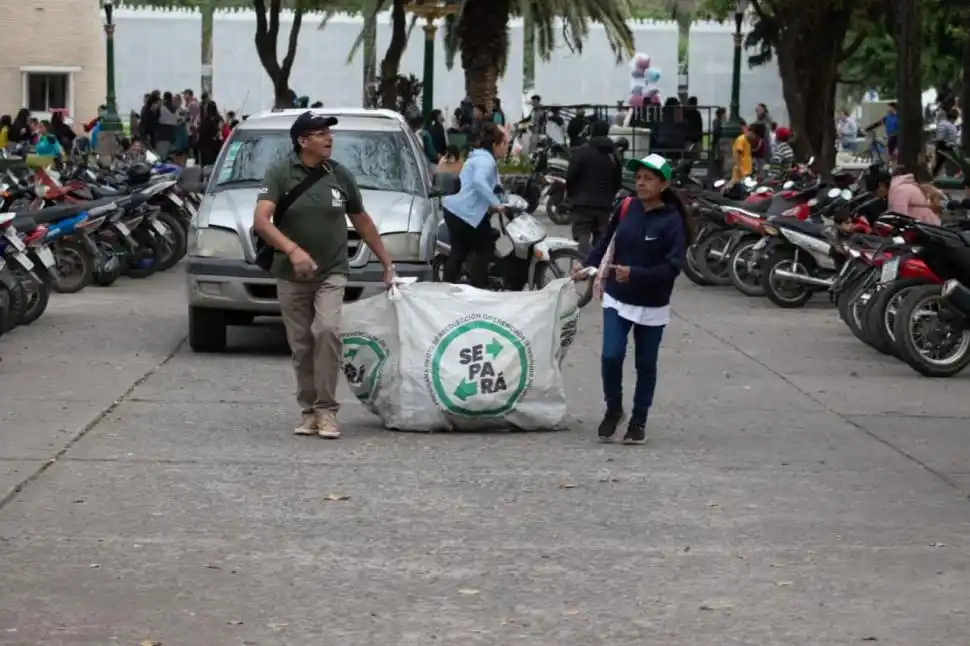 OPERATIVO. La municipalidad volvió a desplegar un importante operativo.