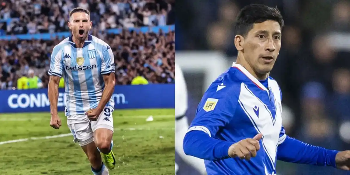 FORMACIONES LISTAS. Racing y Vélez ya tienen definidos sus equipos para el duelo en el Cilindro.
