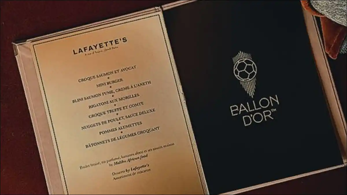 DETALLE DEL FESTEJO. El delantero eligió un banquete sencillo y elegante para compartir su Balón de Oro con los más cercanos.