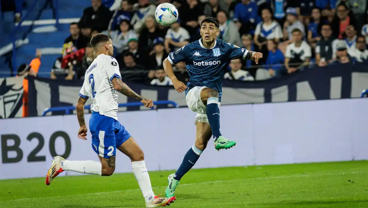 LA GLORIA. Racing y Vélez definen al primer semifinalista de la edición 2025 de la Copa Libertadores.