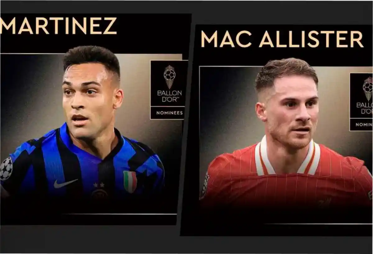 Así quedaron los argentinos en el ranking del Balón de Oro.