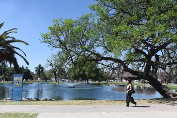 ¿Cómo se logró que el parque 9 de Julio amaneciera limpio y ordenado?