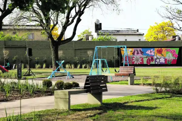 Plaza barrio Las Américas: Chahla ponderó la importancia de los espacios comunes