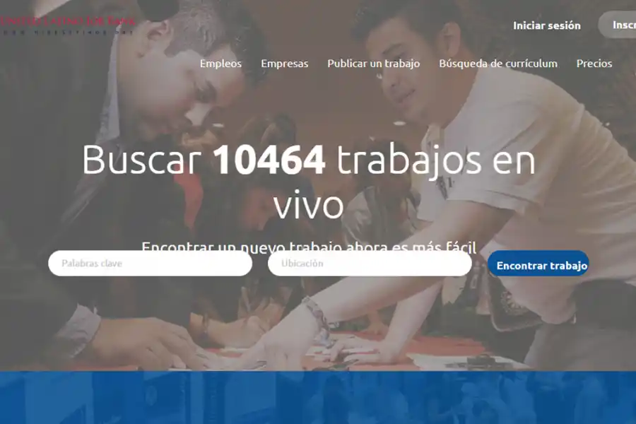 UNITED LATINO JOB BANK. La plataforma es gratuita y para usarla solo requiere registro.
