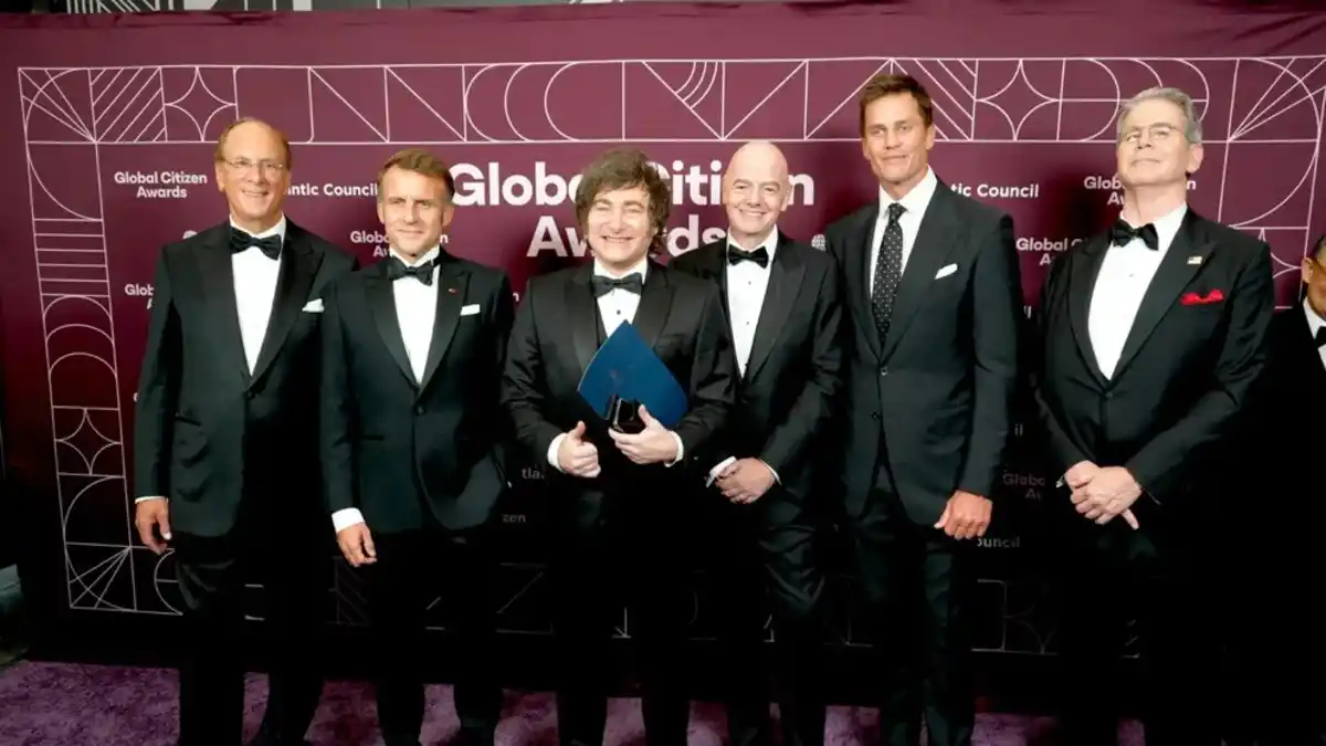 Javier Milei recibió el premio “Ciudadano Global” y agradeció el apoyo de EEUU: Estamos en el camino correcto