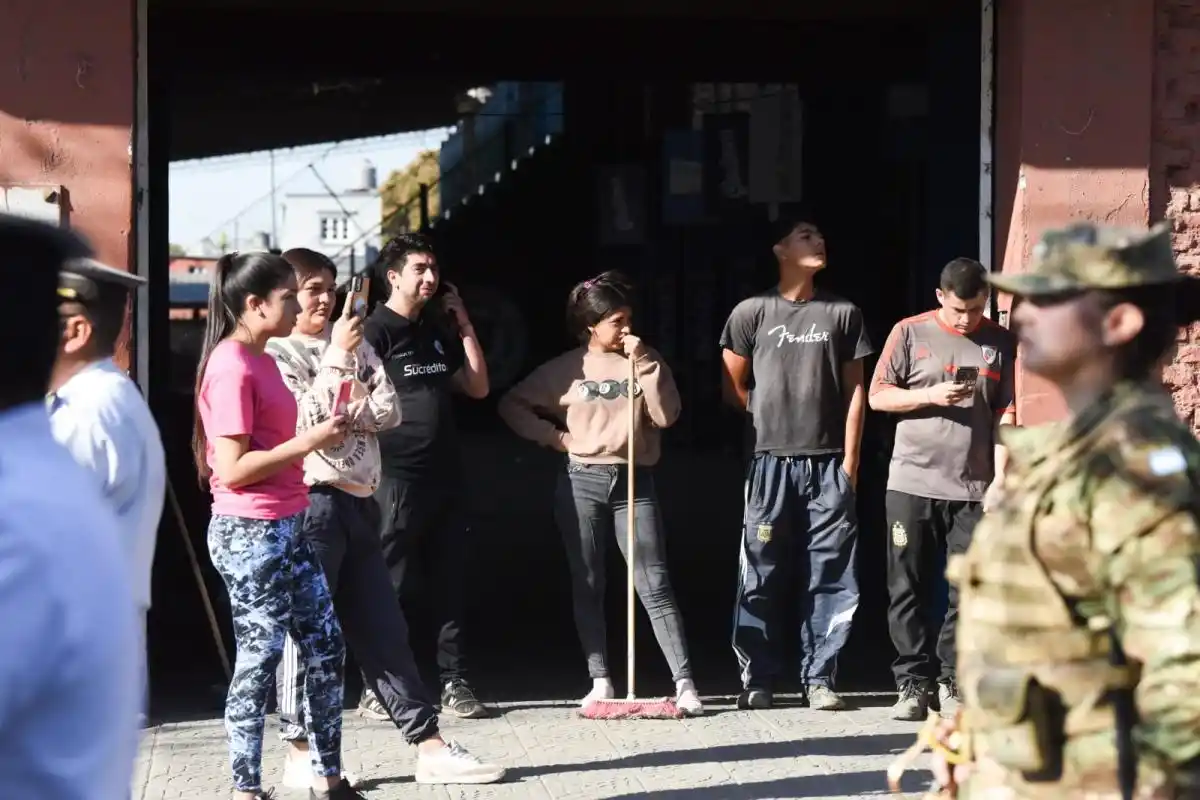 Gracias al ejército argentino