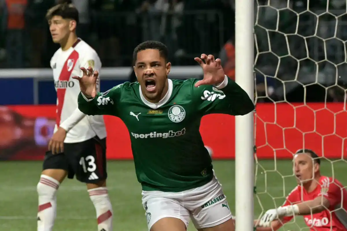 River Plate perdió con Palmeiras 3-1 en Brasil y quedó eliminado de la Copa Libertadores