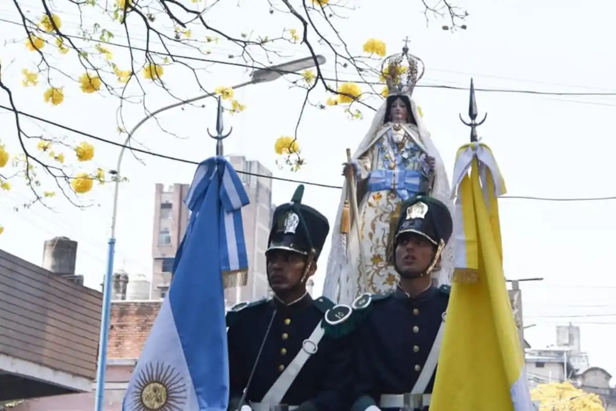 La Virgen, en la Comunidad de las Hermanas Esclavas