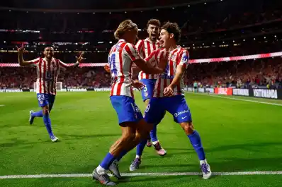 El golazo de Julián Álvarez, que selló la victoria de Atlético de Madrid, generó un alocado festejo de Diego Simeone