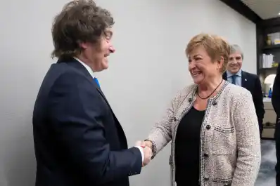 Kristalina Georgieva recibió a Javier Milei y aseguró que fue una excelente reunión