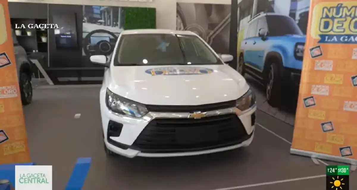 Números de Oro de LA GACETA: así es el Chevrolet Onix 0 km que se llevará el ganador